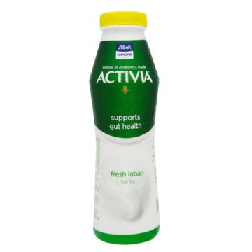 Activia Full Fat Fresh Laban 375ml - Available at Alosra Online Supermarket