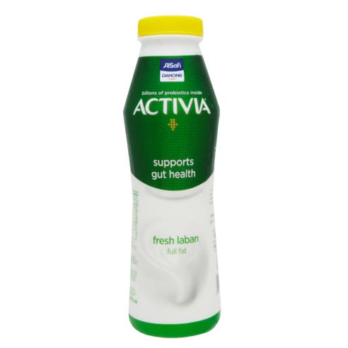 Activia Full Fat Fresh Laban 375ml - Available at Alosra Online Supermarket