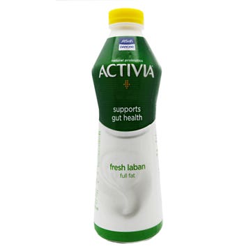 Activia Full Fat Fresh Laban 850ml - Available at Alosra Online Supermarket
