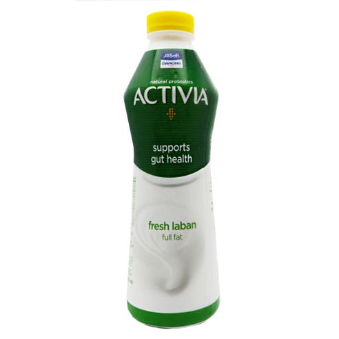 Activia Full Fat Fresh Laban 850ml - Available at Alosra Online Supermarket