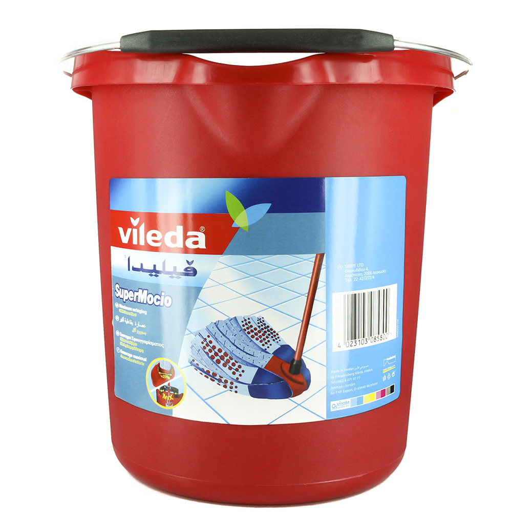 Vileda Super Mocio Mop Bucket + Wringer - Available at Alosra Online Supermarket