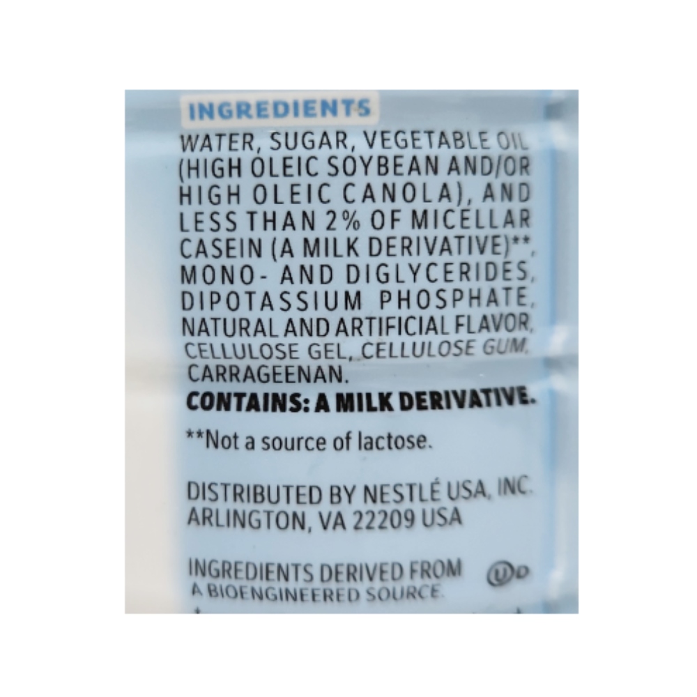 Nestle Coffee Mate Liquid French Vanilla 946ml back image