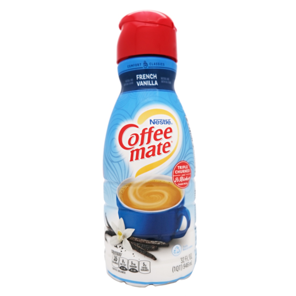 Nestle Coffee Mate Liquid French Vanilla 946ml - Available at Alosra Online Supermarket