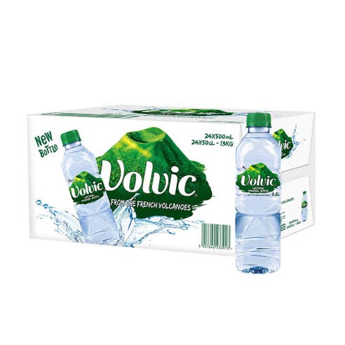 Volvic Mineral Water 500ml [24 Pack] - Available at Alosra Online Supermarket