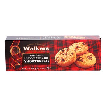 Walkers Pure Butter Chocolate Chip Shortbread 175g - Available at Alosra Online Supermarket
