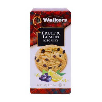 Walkers Fruit & Lemon Biscuits 150g - Available at Alosra Online Supermarket