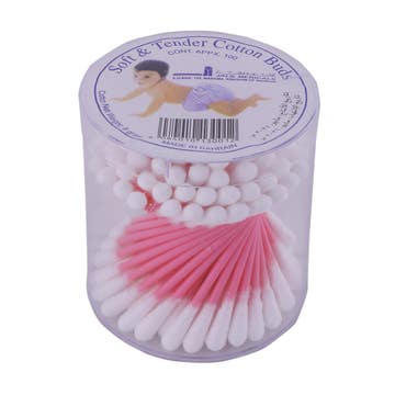 Soft & Tender Cotton Buds [100 Pieces] - Available at Alosra Online Supermarket
