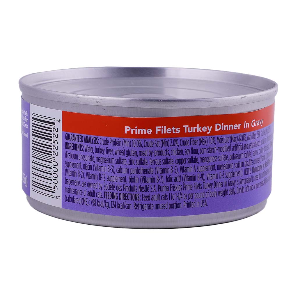 Friskies Turkey Dinner In Gravy 156g back image