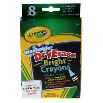 Crayola Dry Erase Bright Crayons - Available at Alosra Online Supermarket