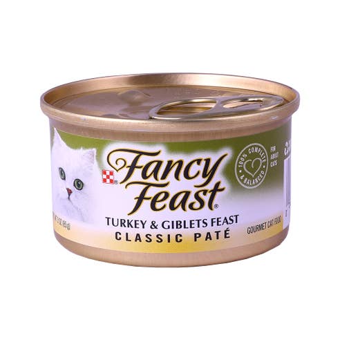 Fancy Feast Turkey & Giblets Gourmet 3oz - Available at Alosra Online Supermarket