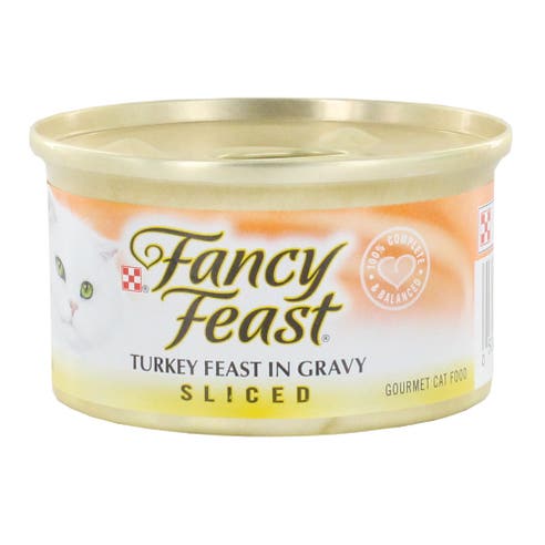 Fancy Feast Sliced Turkey In Gravy 3oz - Available at Alosra Online Supermarket