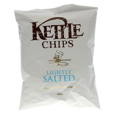 Kettle Chips Lightly Salted Potato Chips 40g - Available at Alosra Online Supermarket