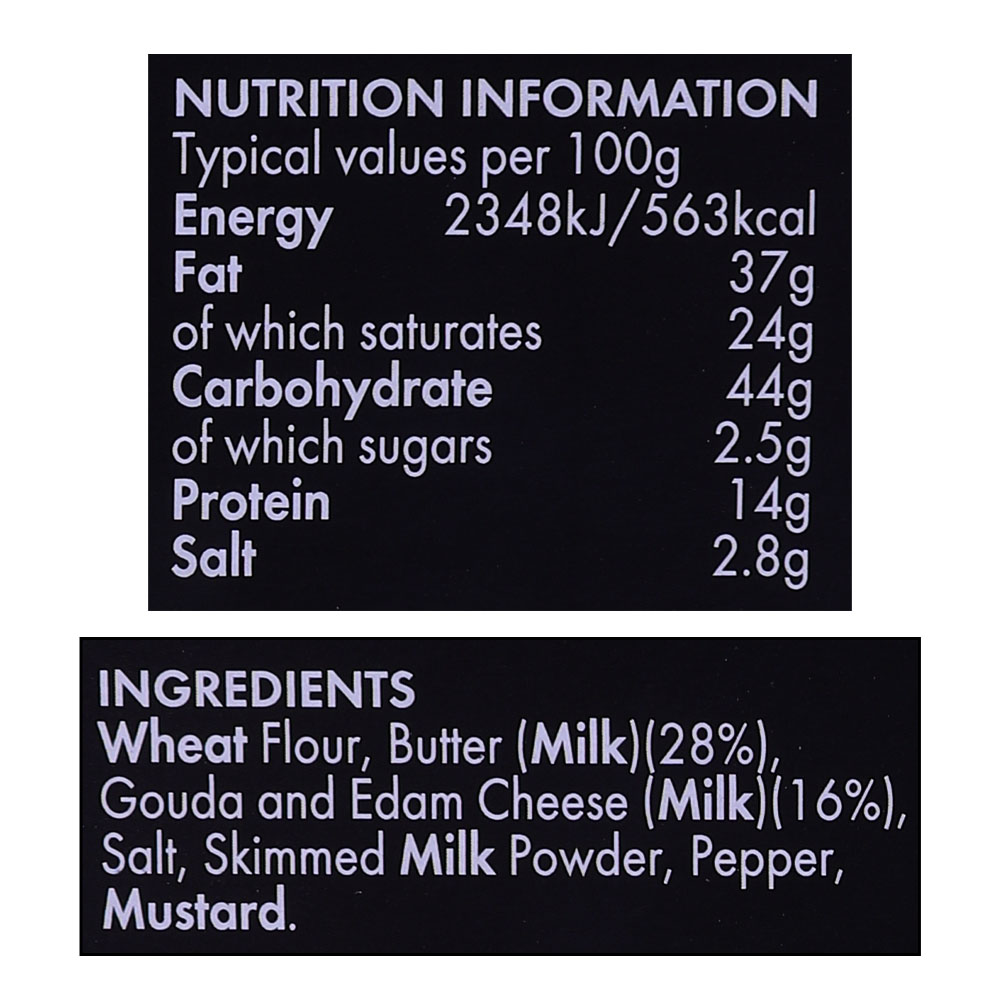 Epicure Cheese Spirals 75g right side image