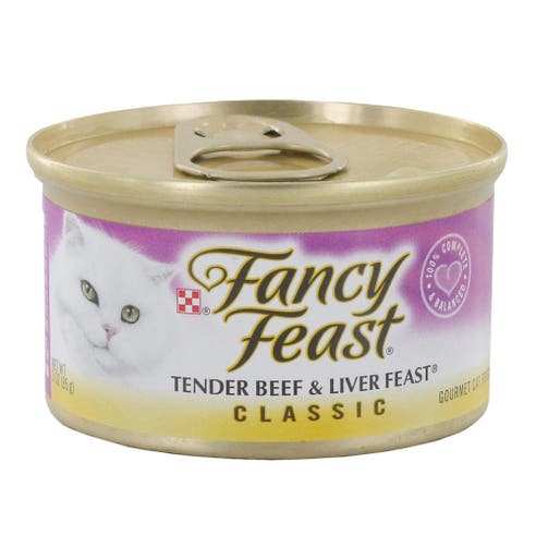 Purina Fancy Feast Tender Beef & Liver Classic Gourmet 85g - Available at Alosra Online Supermarket