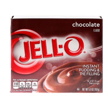 Jell-O Chocolate Instant Pudding & Pie Filling 5.9oz - Available at Alosra Online Supermarket