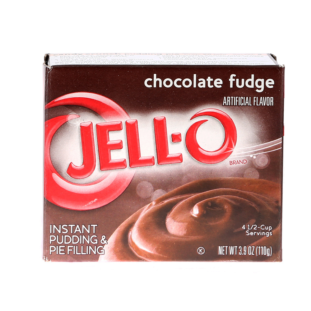 Jell-O Chocolate Fudge Instant Pudding & Pie Filing 3.9Oz - Available at Alosra Online Supermarket