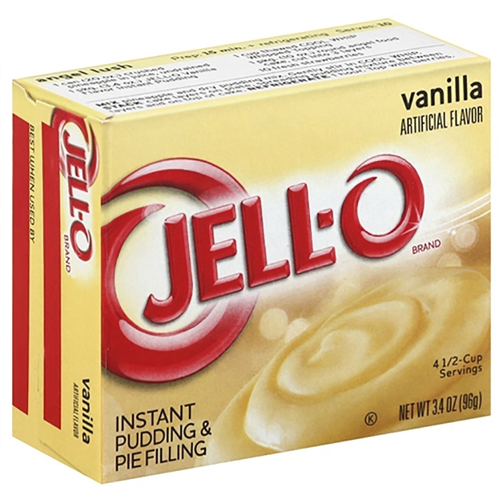 JELL-O Instant Pudding & Pie Filling French Vanilla Flavour 96g - Available at Alosra Online Supermarket