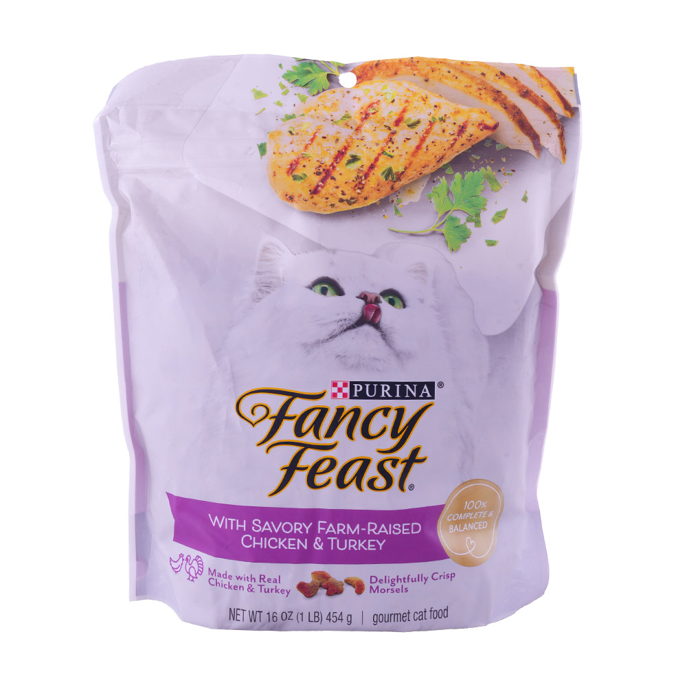 Purina Fancy Feast Chicken & Turkey 454g - Available at Alosra Online Supermarket