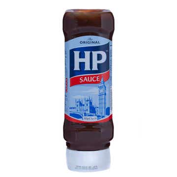 HP Original Sauce Top Down 450g - Available at Alosra Online Supermarket
