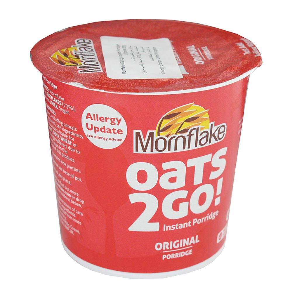 Mornflake Oats2Go Porridge Original 53g