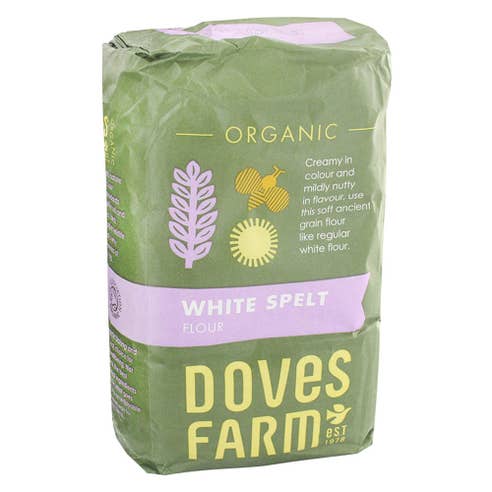 Doves Farm Organic White Spelt Flour 1Kg - Available at Alosra Online Supermarket