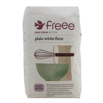 Doves Farm Gluten-Free White Plain Flour 1kg - Available at Alosra Online Supermarket