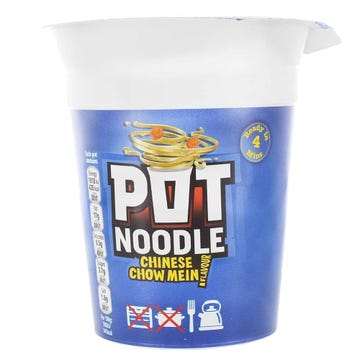 Pot Noodle Chinese Chow Mein 90g - Available at Alosra Online Supermarket