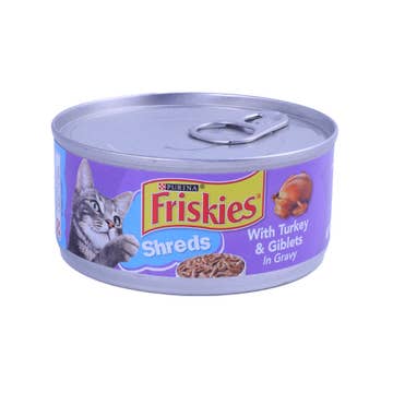Purina Friskies Shreds With Turkey & Giblets in Gravy 5.5oz - Available at Alosra Online Supermarket
