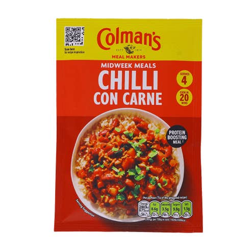 Colmans Chilli Con Carne 50g - Available at Alosra Online Supermarket
