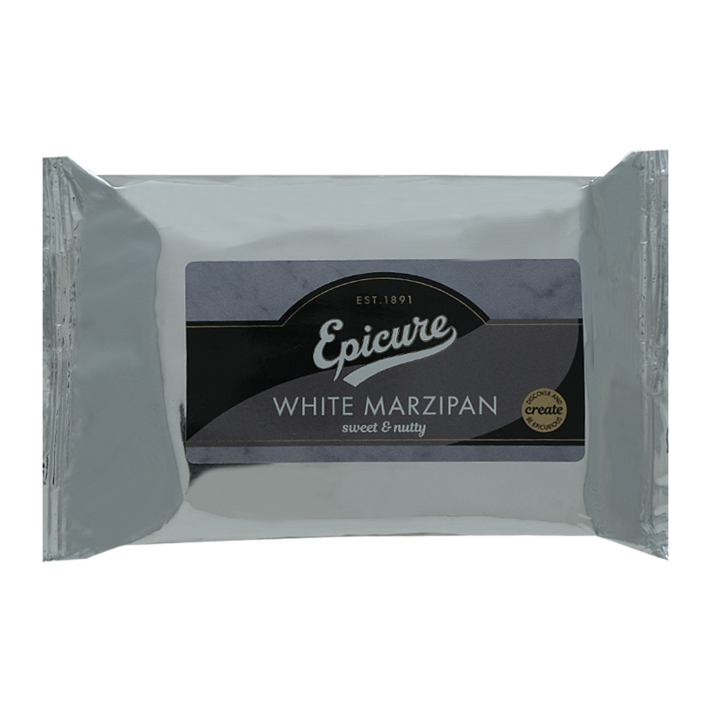 Epicure White Marzipan 250g - Available at Alosra Online Supermarket