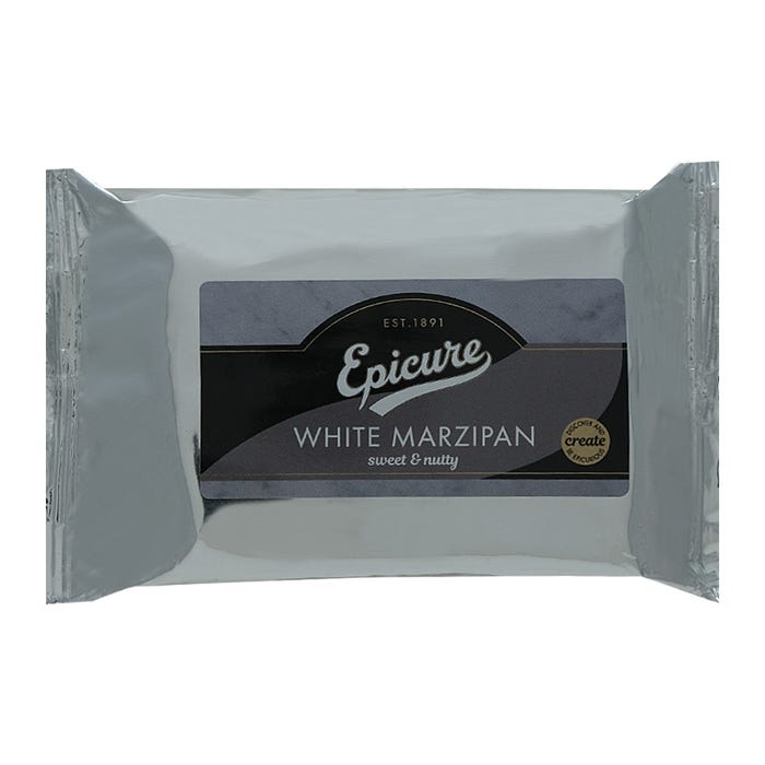 Epicure White Marzipan 250g - Available at Alosra Online Supermarket