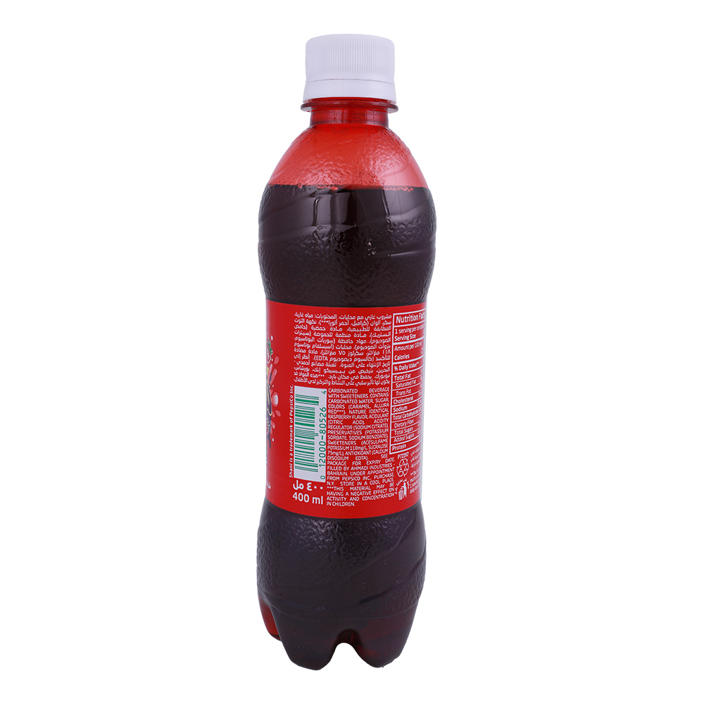 Shani Fruit Flavoured Drink Bottle 400ml back image