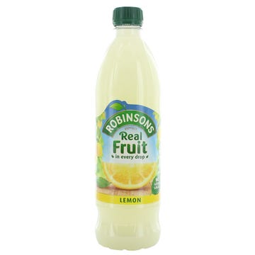 Robinsons Real Fruit No Sugar Lemon 1L - Available at Alosra Online Supermarket