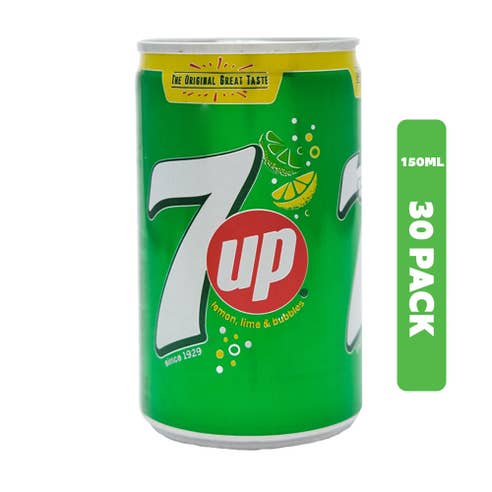 7 Up Regular 30x150ml - Available at Alosra Online Supermarket
