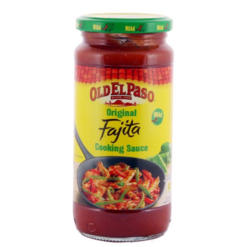 Old El Paso Original Fajita Cooking Sauce 395g - Available at Alosra Online Supermarket