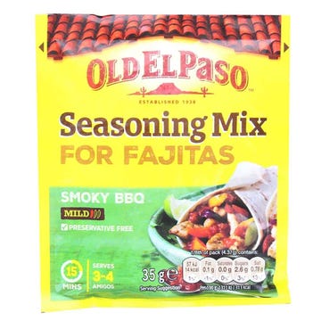 Old El Paso Fajita Seasoning Mix 35g - Available at Alosra Online Supermarket