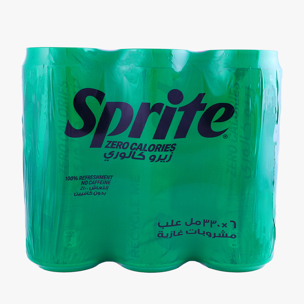 Sprite Zero Added Sugar 6x330ml