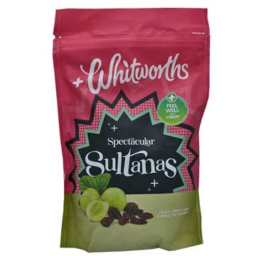 Whitworths Sunshine Sultanas Raisins 325g - Available at Alosra Online Supermarket