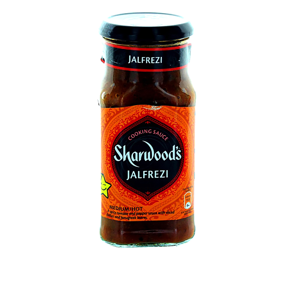 Sharwood's Jalfrezi Medium/Hot Cooking Sauce 420g – Available at Alosra Online Supermarket