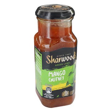 Sharwood's Green Label Mango Chutney 360g - Available at Alosra Online Supermarket