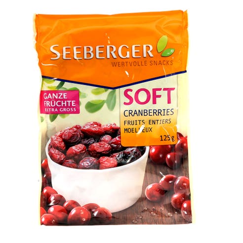 Seeberger Soft Cranberries 125g - Available at Alosra Online Supermarket