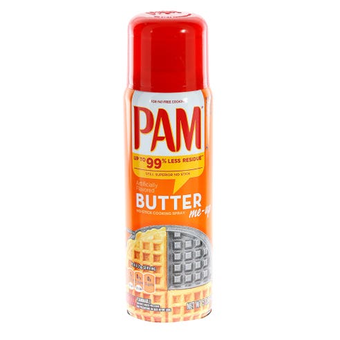 Pam Spray Butter Flavor 141.7g - Available at Alosra Online Supermarket