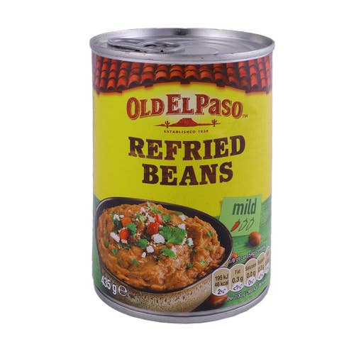 Old El Paso Original Refried Beans 435g - Available at Alosra Online Supermarket