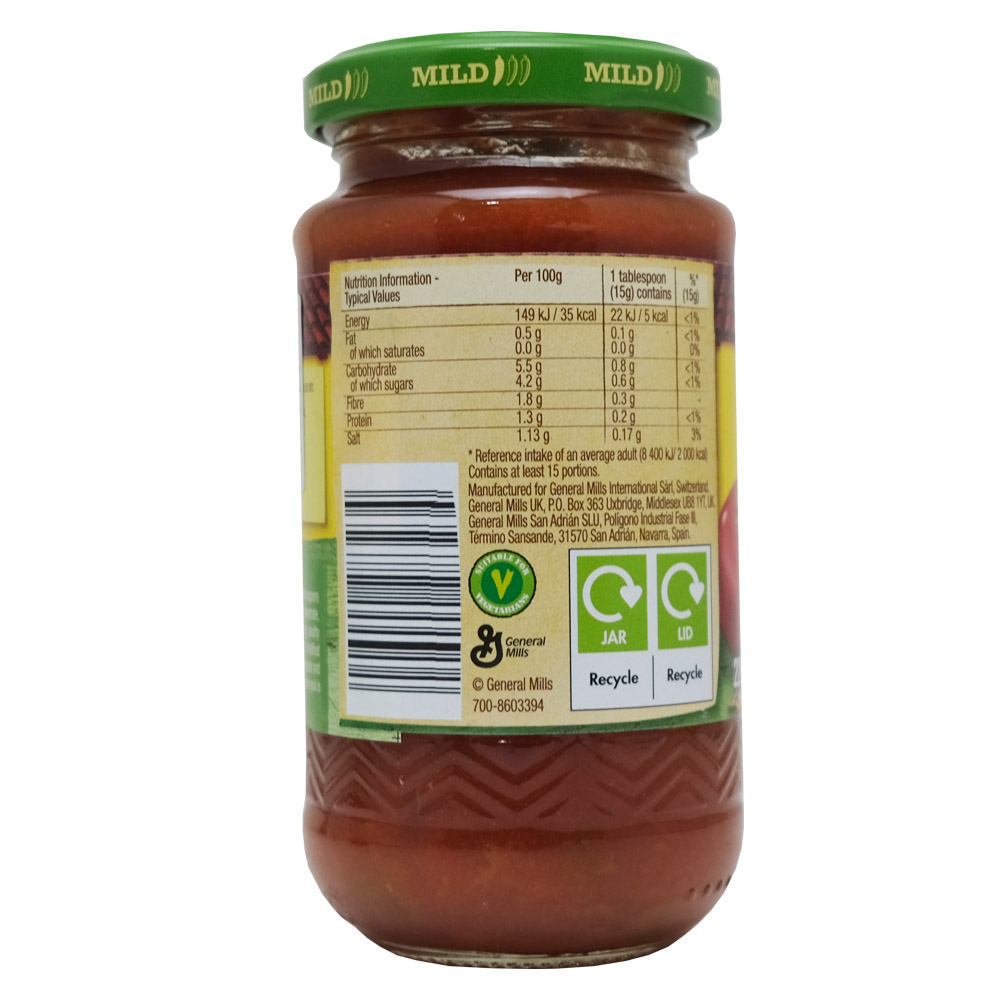 Old El Paso Thick 'N Chunky Mild Salsa 226g right side image