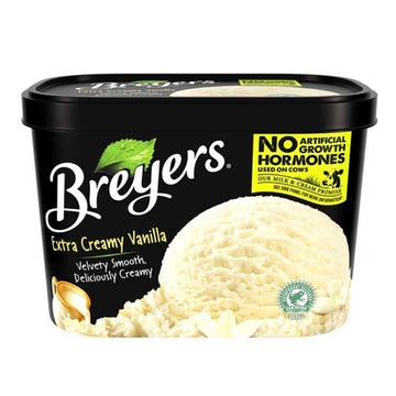 Breyers Extra Creamy Vanilla Ice Cream 1.4L - Available at Alosra Online Supermarket