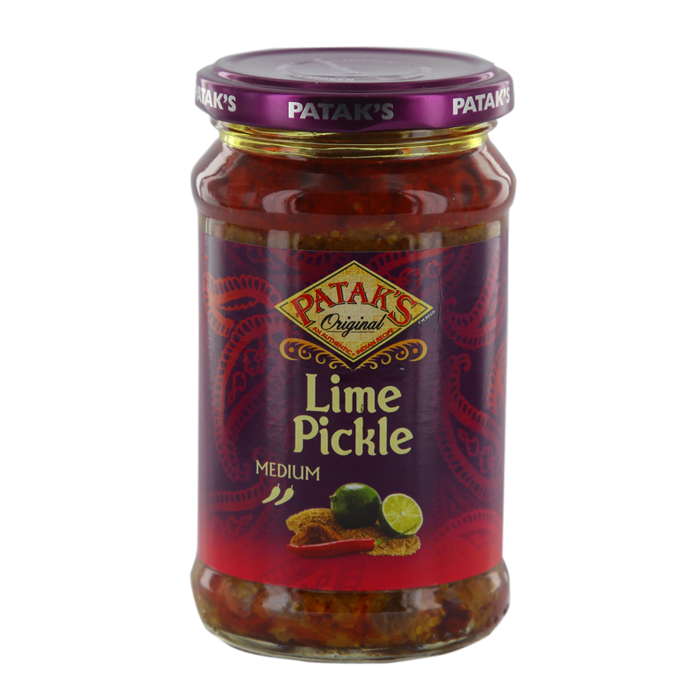 Patak's Lime Pickle Mild 283g - Available at Alosra Online Supermarket