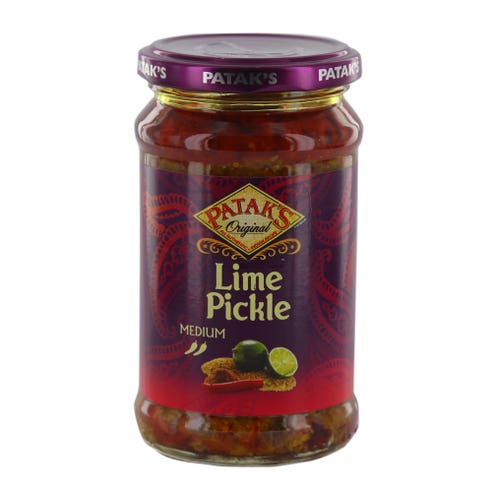 Patak's Lime Pickle Mild 283g - Available at Alosra Online Supermarket