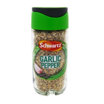 Schwartz Garlic Pepper 45g - Available at Alosra Online Supermarket