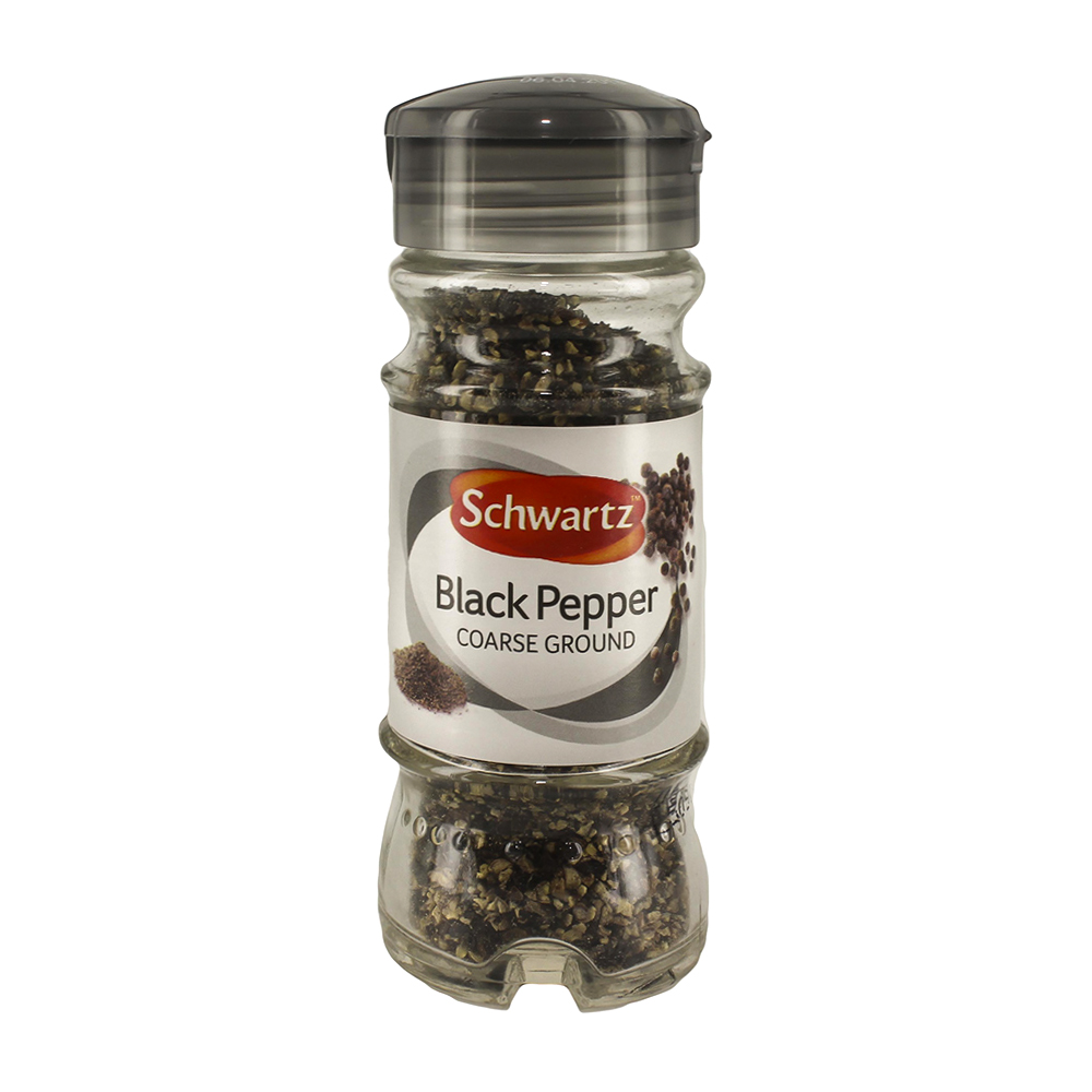 Schwartz Black Pepper Coarse Ground 33g - Available at Alosra Online Supermarket