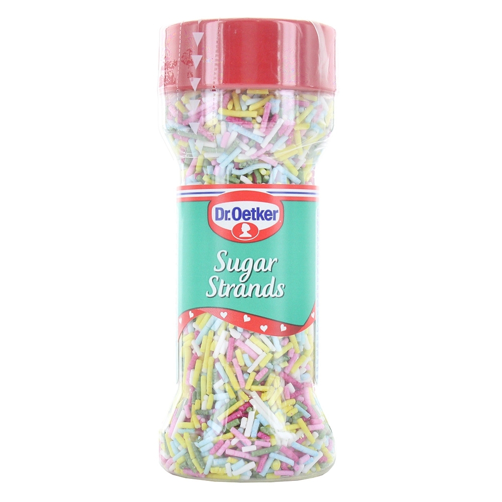 Dr. Oetker Sugar Strands Sprinkles 55g - Available at Alosra Online Supermarket